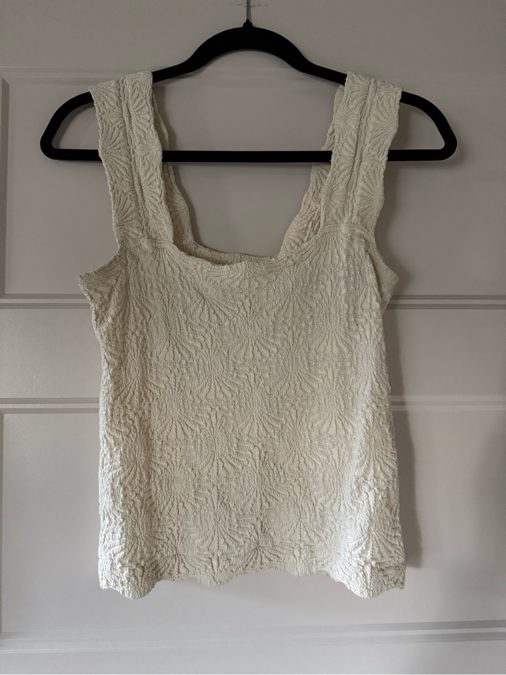 we the free love letter cami - cream color - size m/l